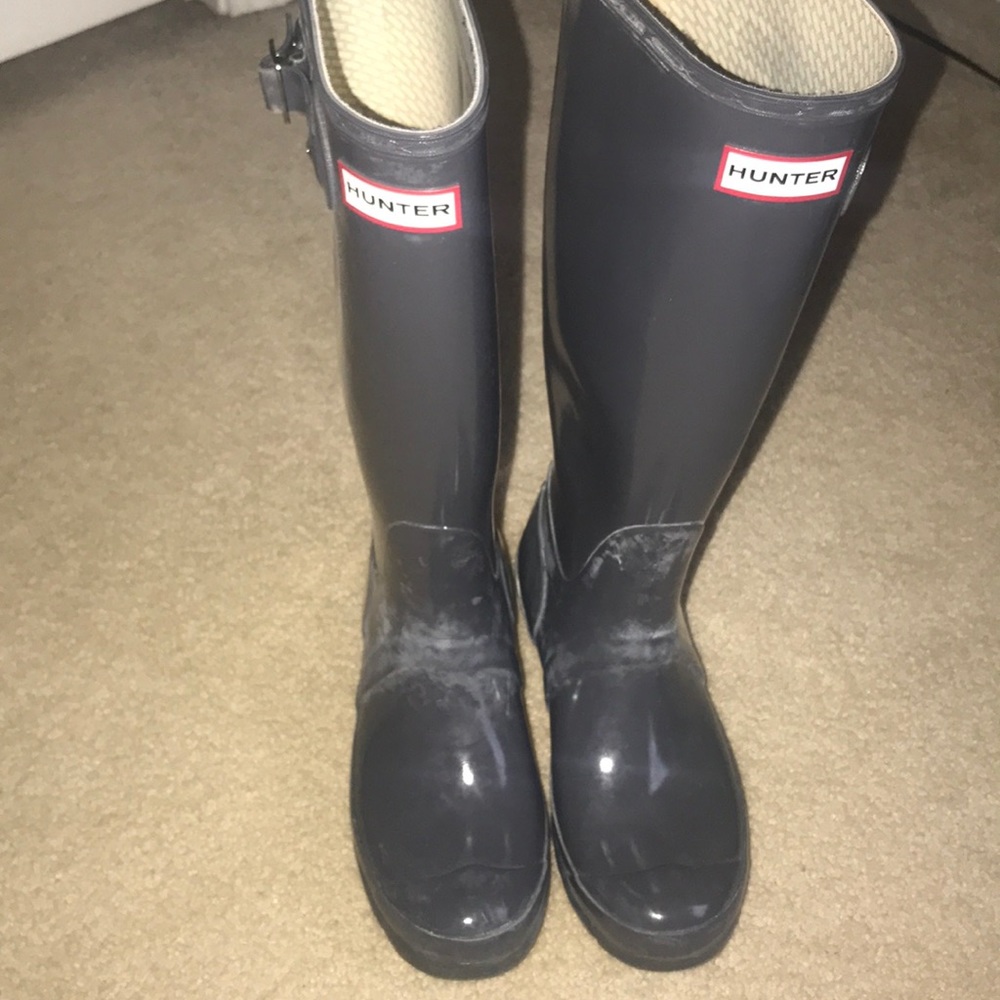 Original gloss Hunter rain boots